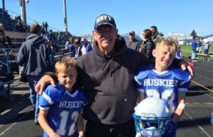 Larry Hotz with 2 of his grandsons